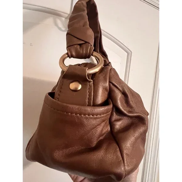 Vintage Coach Parker Shoulder Bag Leather Brown - Picture 5 of 10